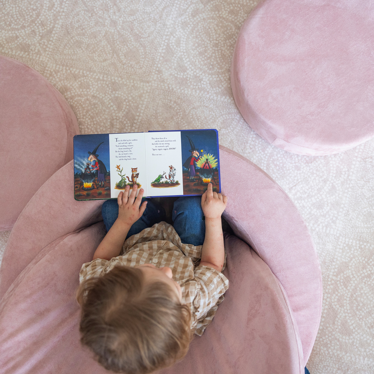 Zenli-O Play Ottoman - Blush