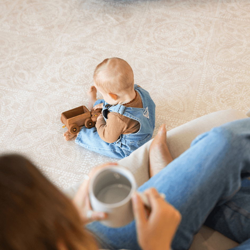 Oat Mosaic Designer Memory Foam Play Mat
