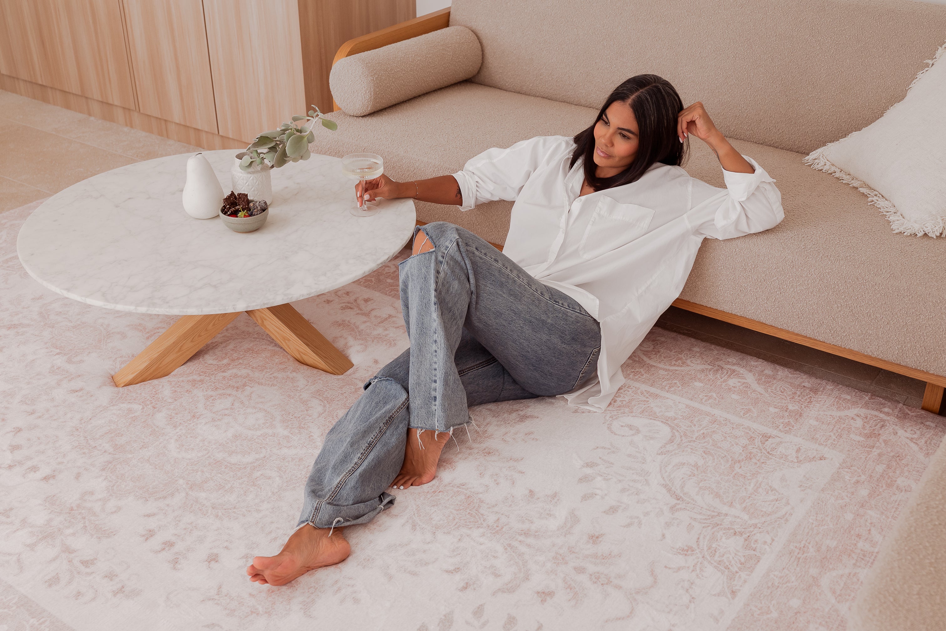 Persian Latte Designer Memory Foam Play Mat