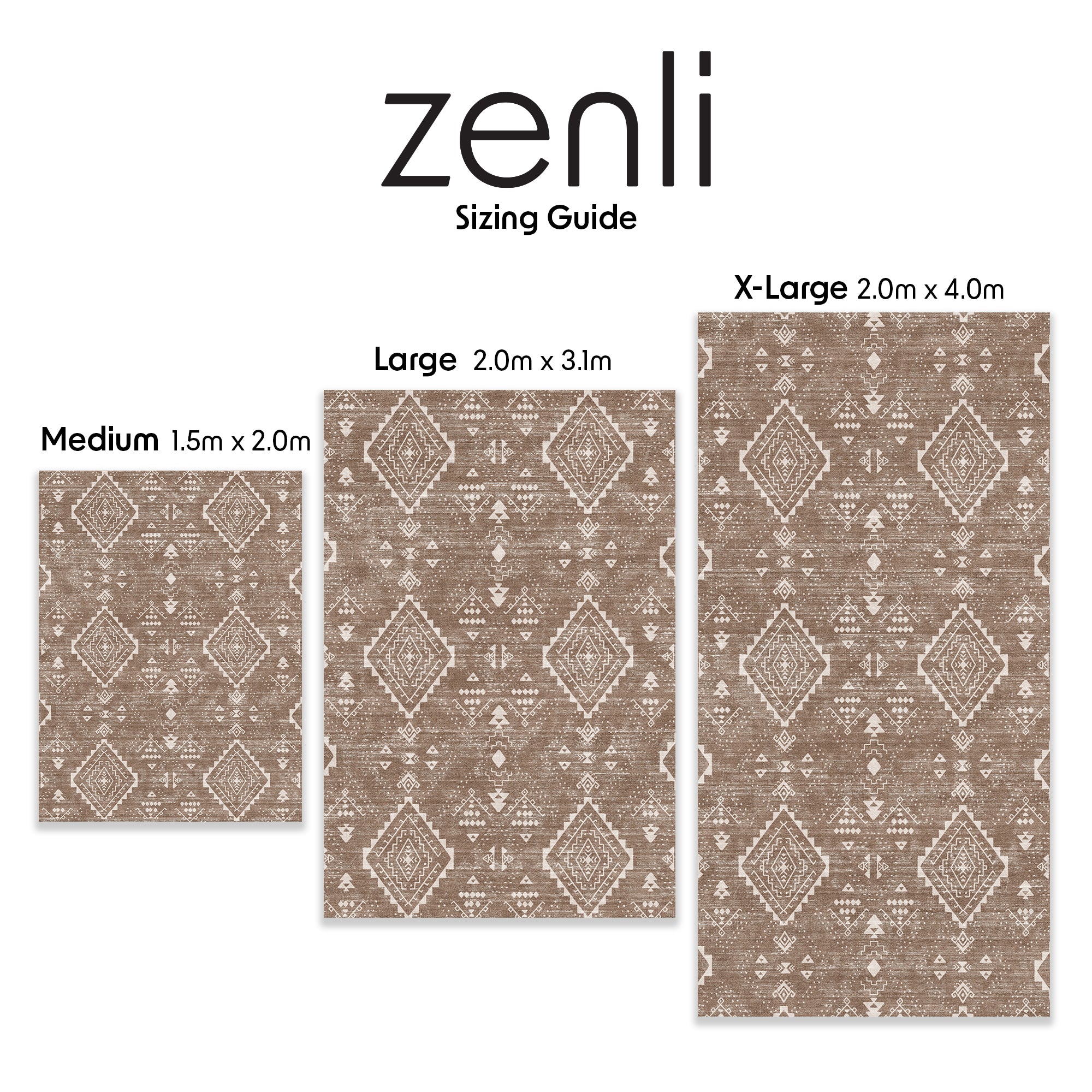 Chocolate Tribal Designer Memory Foam Play Mat