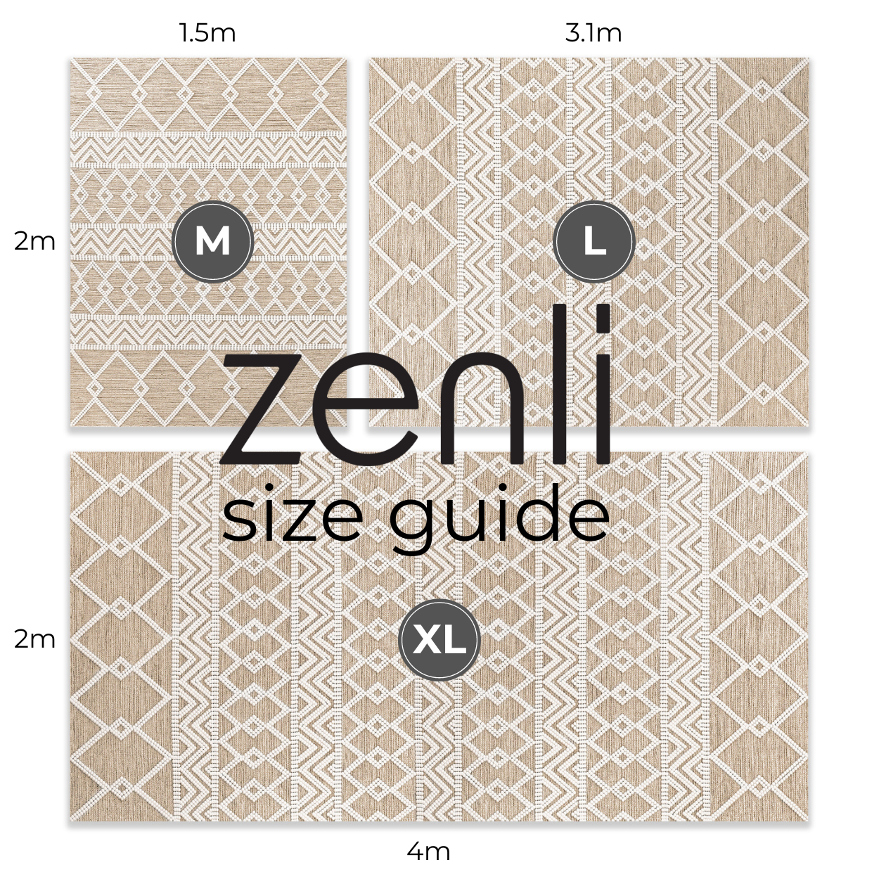 Beige Chevron Designer Memory Foam Play Mat