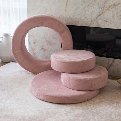 Zenli-O Play Ottoman - Blush