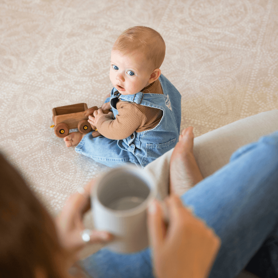 Oat Mosaic Designer Memory Foam Play Mat