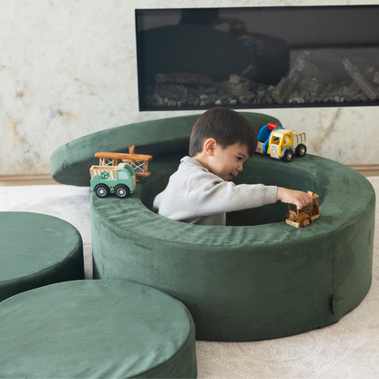 Zenli-O Play Ottoman - Sage