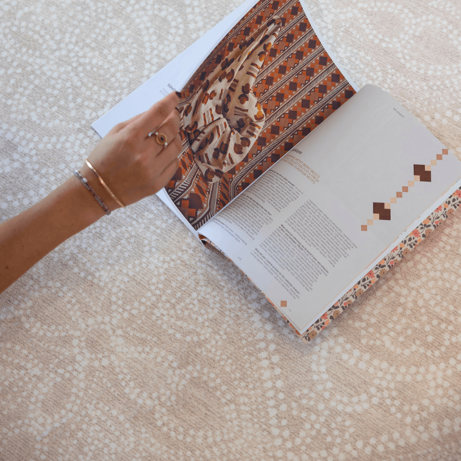 Oat Mosaic Designer Memory Foam Play Mat