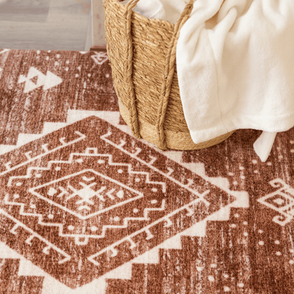 Chocolate Tribal Designer Memory Foam Play Mat
