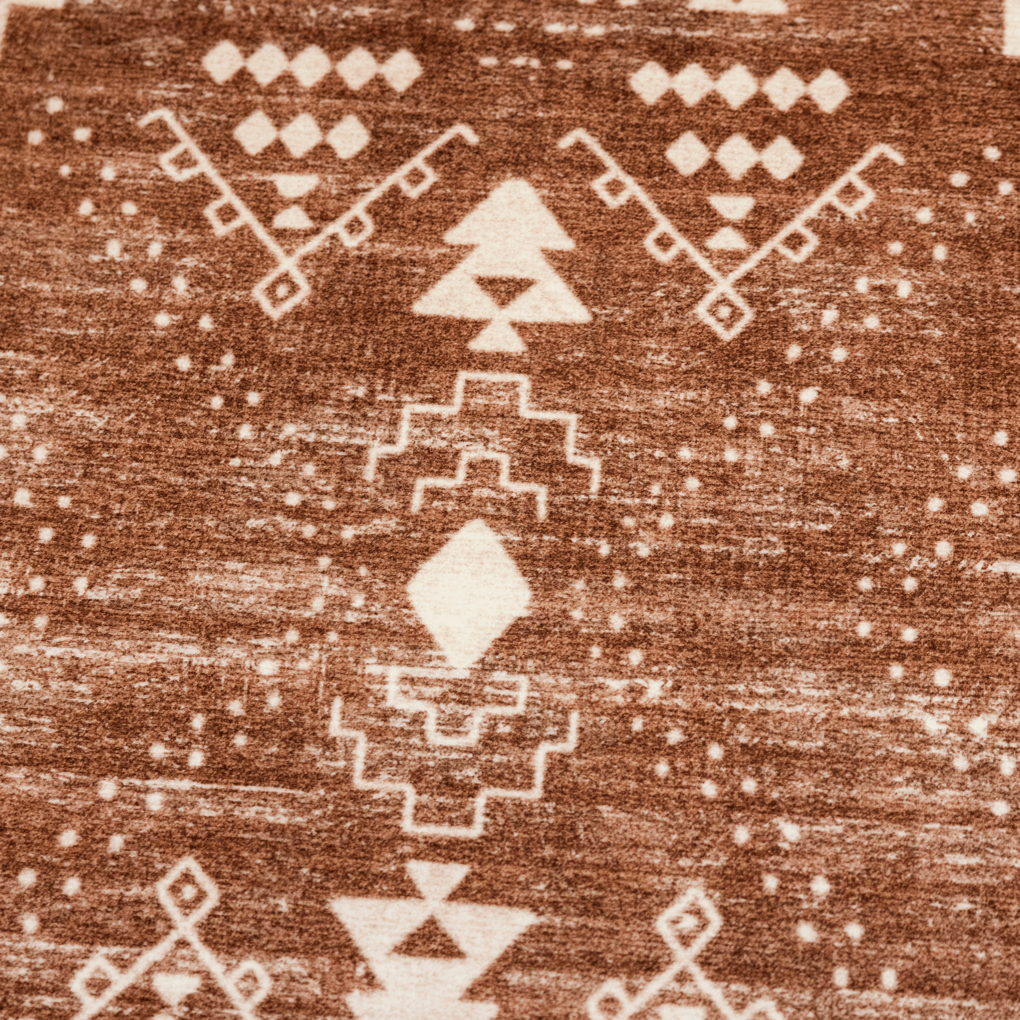 Chocolate Tribal Designer Memory Foam Play Mat