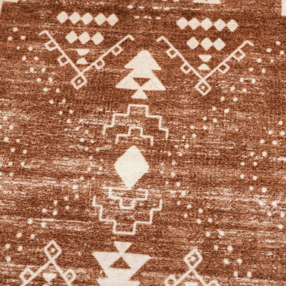 Chocolate Tribal Designer Memory Foam Play Mat