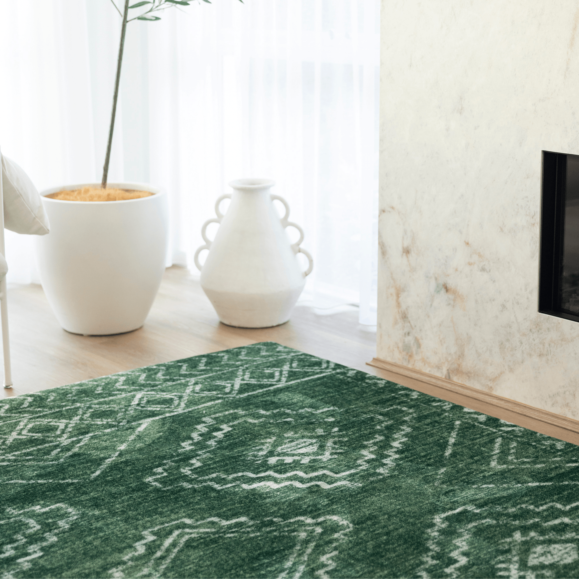 Forest Tribal Designer Memory Foam Play Mat