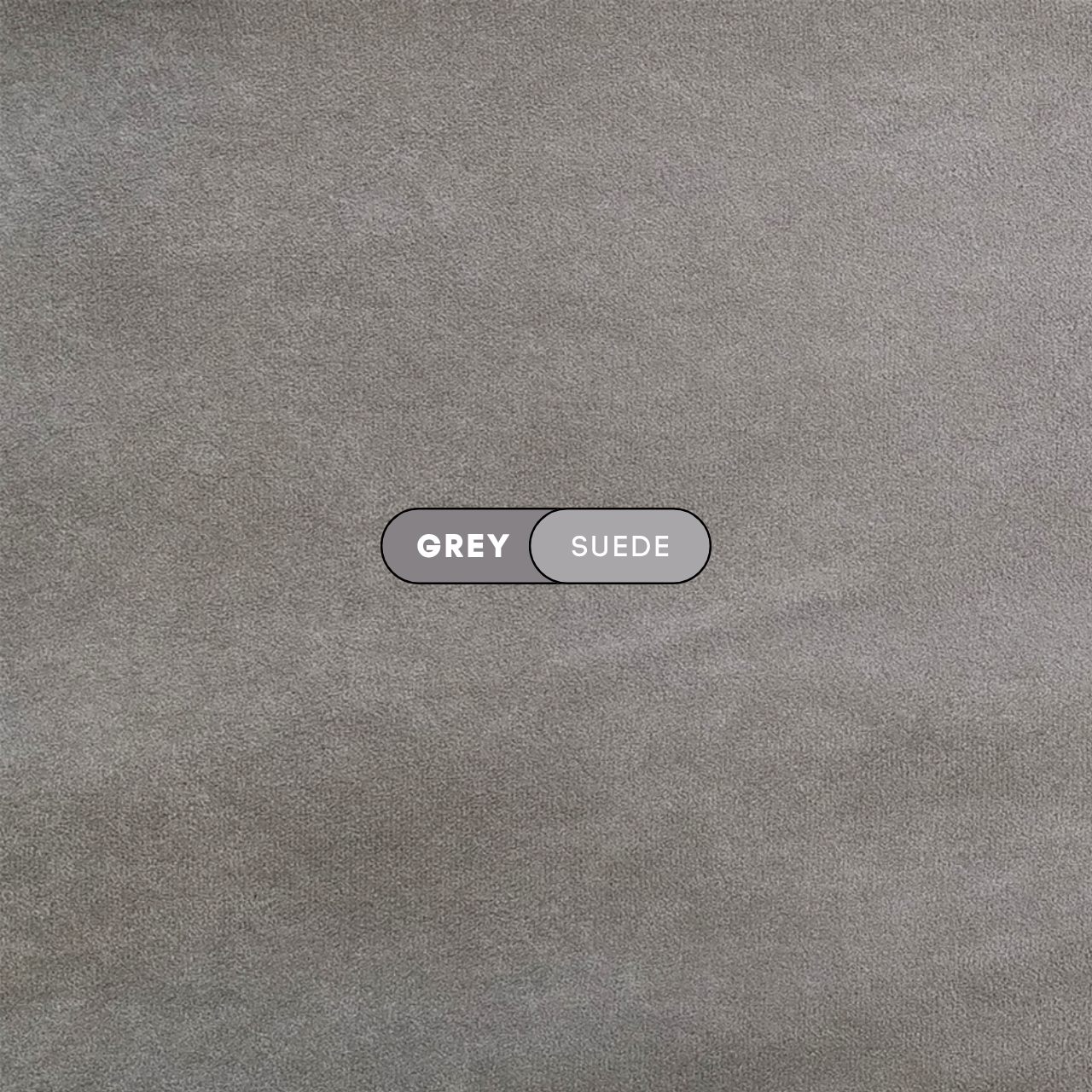 Billow Crash Pad - Grey - Microsuede - Cover Only