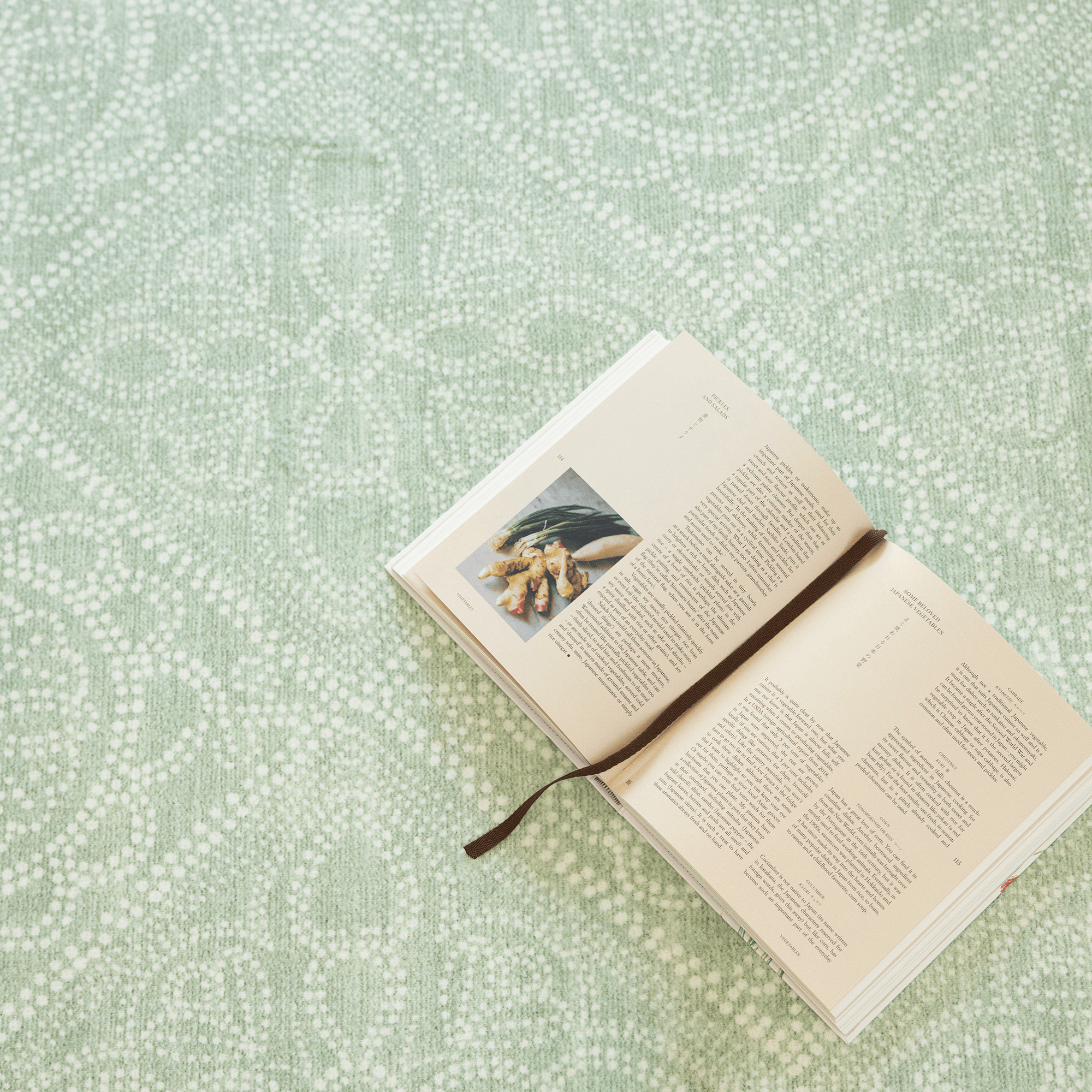 Mint Mosaic Designer Memory Foam Play Mat