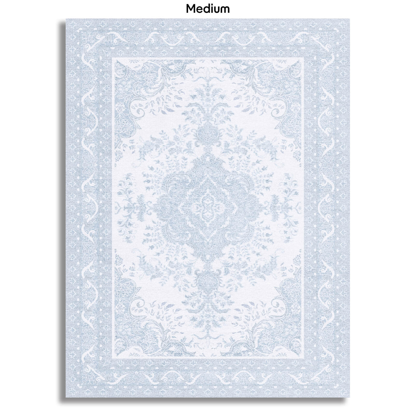Persian Blue Designer Memory Foam Play Mat