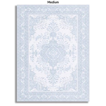 Persian Blue Designer Memory Foam Play Mat