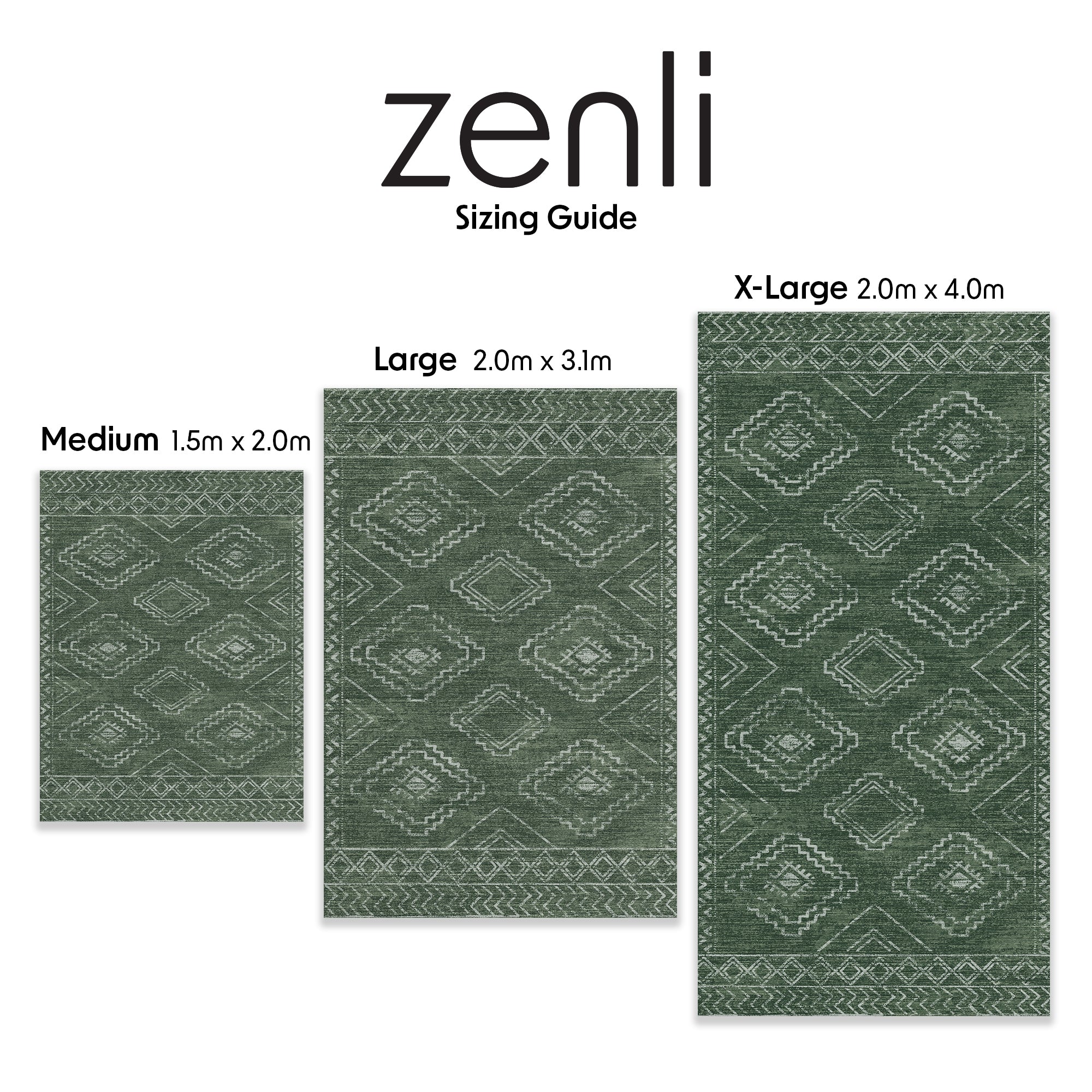 Forest Tribal Designer Memory Foam Play Mat