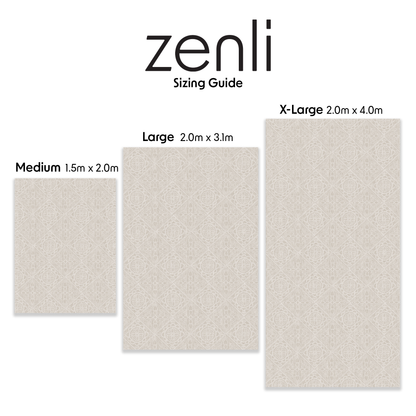 Oat Mosaic Designer Memory Foam Play Mat