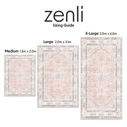 Vintage Rose Designer Memory Foam Play Mat