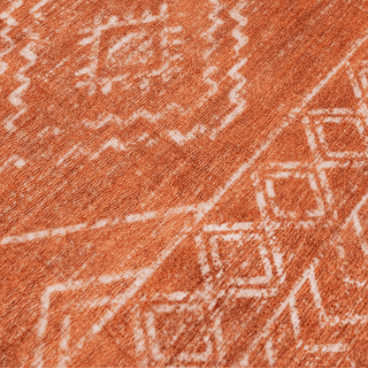 Terracotta Tribal Designer Memory Foam Play Mat