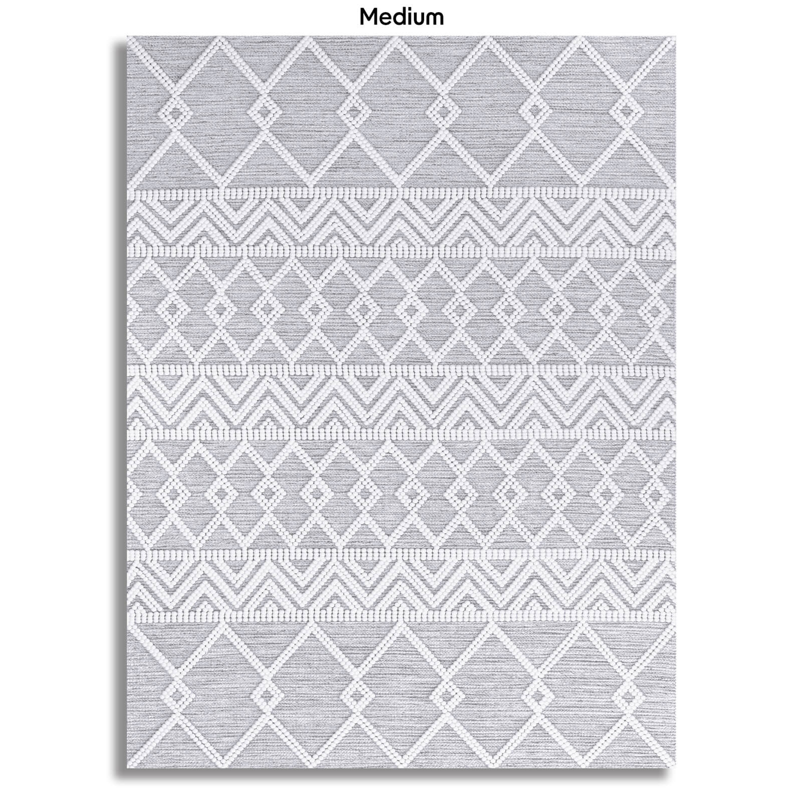 Grey Chevron Designer Memory Foam Play Mat