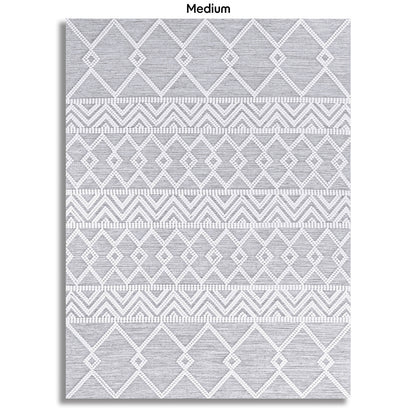 Grey Chevron Designer Memory Foam Play Mat