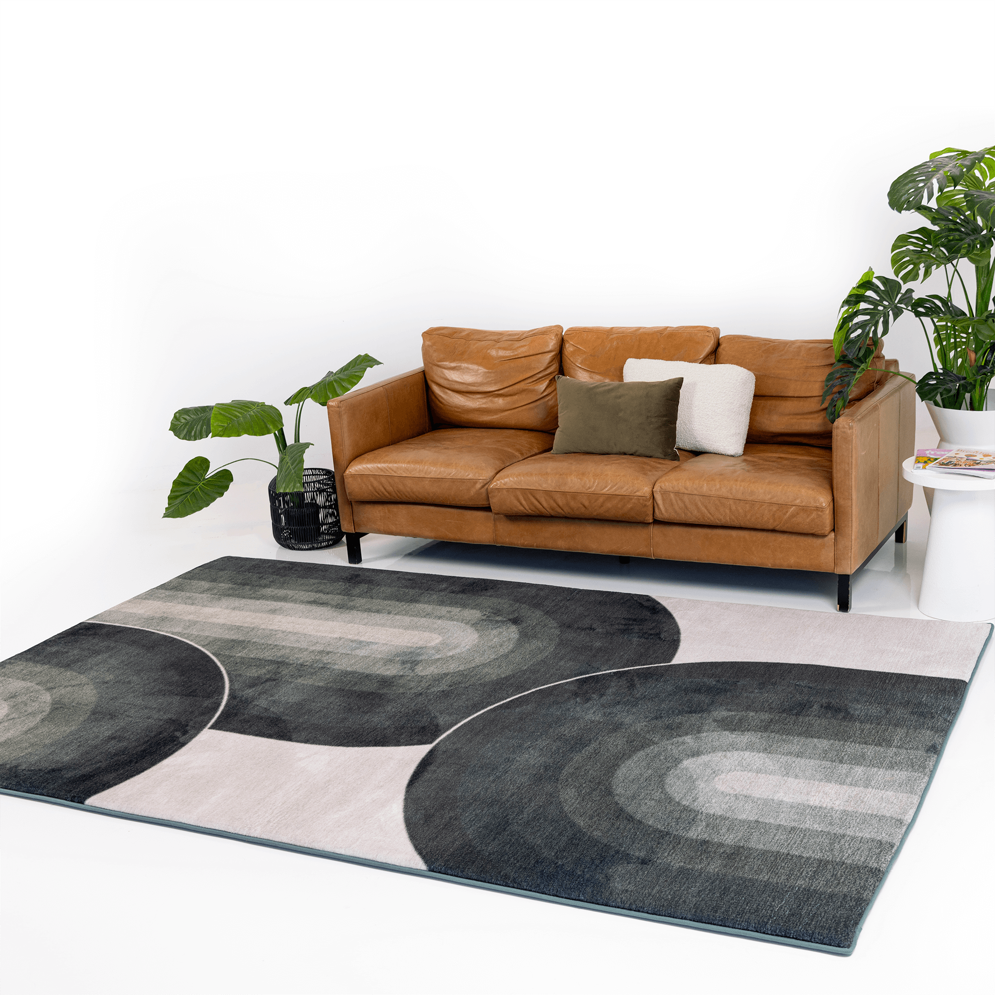 Retro Sage Designer Memory Foam Play Mat